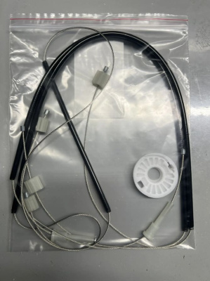 Ремкомплект ст-ка (трос+ролик) Kia Ceed (coupe) 2008-2012 ОЕМ: 82480-1H430 (перед. лев/прав) 777407