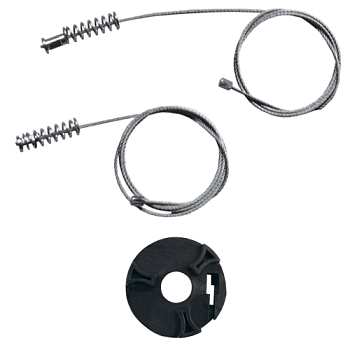 Ремкомплект стеклоподъемника (трос+ролик) Fiat Palio (перед. прав.) 777190