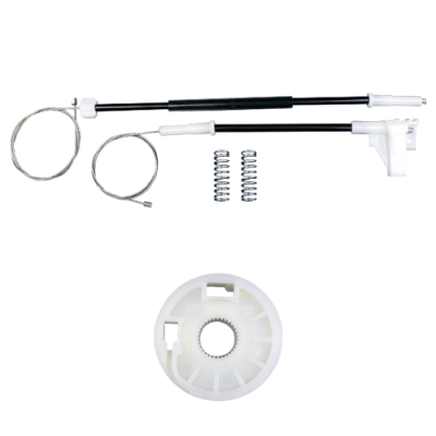 Ремкомплект стеклоподъемника (трос+ролик) Volkswagen Polo 3/Polo Classic (зад. лев.) 777036