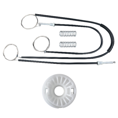 Ремкомплект стеклоподъемника (трос+ролик) Volkswagen Touareg/Porsche Cayenne (перед лев/прав) 777043