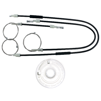 Ремкомплект стеклоподъемника (трос+ролик) Land Rover Freelander 3 doors (перед. прав.) 777137