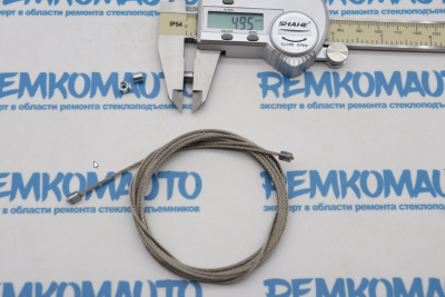 Универсальный ремкомплект троса стеклоподъемника "Сделай сам № 4" 999014