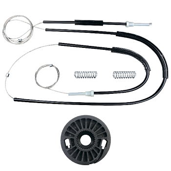 Ремкомплект ст-ка (трос+ролик) Skoda Octavia 3покол. 2013-2017(A7) ОЕМ:5E0837461A перед прав 777389