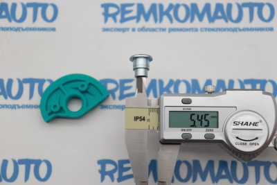 Обводной ролик стеклоподъёмника с клепкой 770715 Обводной ролик стеклоподъёмника с клепкой 770715