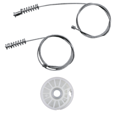 Ремкомплект стеклоподъемника (трос+ролик) Mercedes Benz CLK-Klasse W209 (зад. прав.) 777182