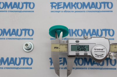 Обводной ролик стеклоподъёмника с клепкой 771243 Обводной ролик стеклоподъёмника с клепкой 771243
