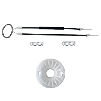 Ремкомплект стеклоподъемника (трос+ролик) Peugeot 407 (зад. лев./прав.) 777306