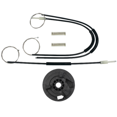 Ремкомплект стеклоподъемника (трос+ролик) Renault Megane 2 (перед. прав.) 777099