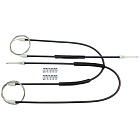 Комплект тросов стеклоподъёмника BMW X5 E53 (перед. лев./прав.) 770632