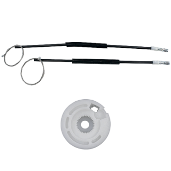 Ремкомплект электрического стеклоподъемника (трос+ролик) Fiat Linea (зад. прав.) 777198