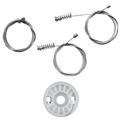 Ремкомплект стеклоподъемника (трос+ролик) Volkswagen Touran (перед. прав.) 777236