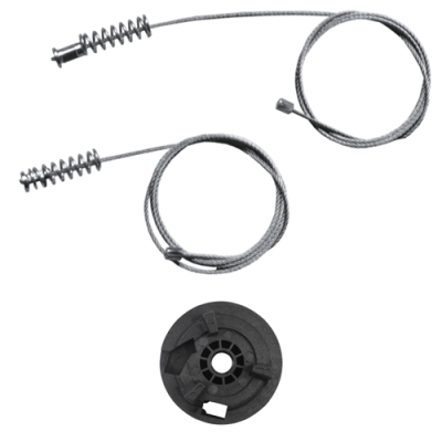 Ремкомплект стеклоподъемника (трос+ролик) Citroen C3 (перед. лев.) 777367