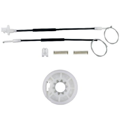 Ремкомплект стеклоподъемника (трос+ролик) Renault Megane 1 (зад. лев.) 777096