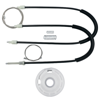 Ремкомплект стеклоподъемника (трос+ролик) Jaguar X-Type (перед. прав.) 777141