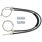 Комплект тросов стеклоподъёмника Renault Laguna 3 (зад. лев./прав.) 770537