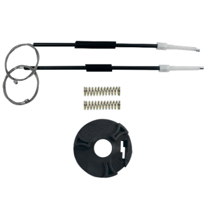 Ремкомплект стеклоподъемника (трос+ролик) Fiat Doblo 1 (перед. прав.) 777184