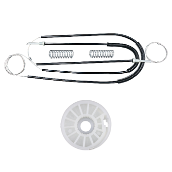 Ремкомплект стеклоподъемника (трос+ролик) Audi A6 C6 (перед. прав.) 777241