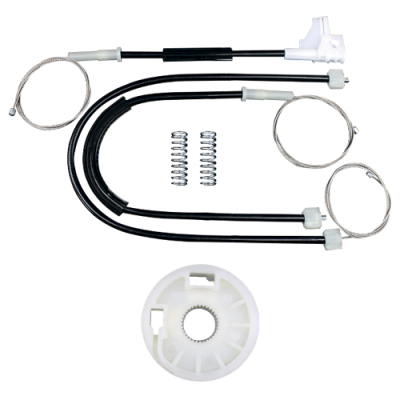 Ремкомплект стеклоподъемника (трос+ролик) Volkswagen Polo 3/Polo Classic (перед. лев.) 777034