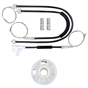 Ремкомплект ст-ка (трос+ролик) Volkswagen Caddy 2 1995-2004/ Polo Classic (перед. лев.) 777038