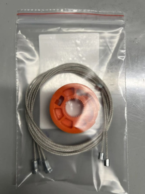 Ремкомплект стеклоподъемника (трос+ролик) DAF XF105 3 покол. 2006-2013 ОЕМ:E066095001 (перед) 777510