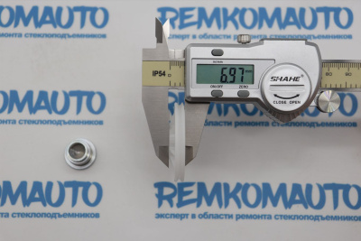 Обводной ролик стеклоподъёмника с клепкой 770134