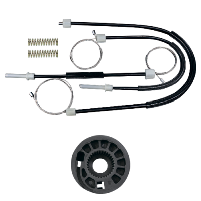 Ремкомплект стеклоподъемника (трос+ролик) Volkswagen Golf 7 (перед. лев./прав.) 777248