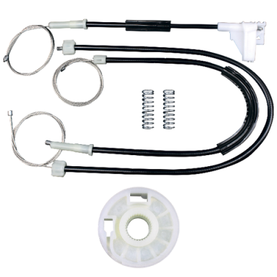 Ремкомплект ст-ка (трос+ролик) Seat Cordoba 1/Seat Ibiza 2 1993-2002 ОЕМ:B10477PI (перед.лев) 777081