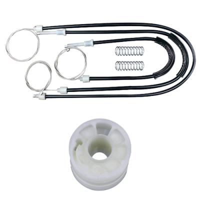 Ремкомплект стеклоподъемника (трос+ролик) Volkswagen Transporter T5/T6 (перед. прав.) 777031