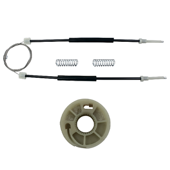 Ремкомплект стеклоподъемника (трос+ролик) Citroen C4 2004-2010 (перед. лев.) 777282