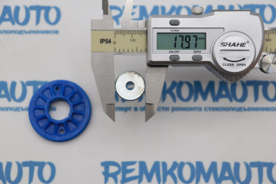 Обводной ролик стеклоподъемника с клепкой 770294
