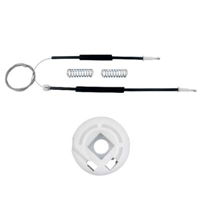 Ремкомплект стеклоподъемника (трос+ролик) Toyota Corolla 1992-2000 (перед. лев./прав.) 777314