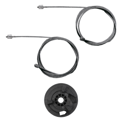 Ремкомплект стеклоподъемника (трос+ролик) Renault Scenic 2/Grand Scenic (перед. прав.) 777109