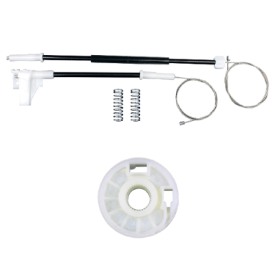 Ремкомплект стеклоподъемника (трос+ролик) Volkswagen Polo 3/Polo Classic (зад. прав.) 777041