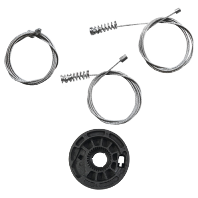 Ремкомплект стеклоподъёмника (трос+ролик) Hyundai Elantra/Sonata (перед. лев.) 777229