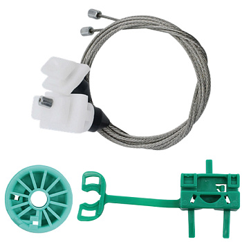 Ремкомплект стеклоподъемника Fiat Punto 1/Punto 2 (перед. лев.) 772035