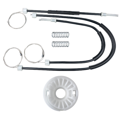 Ремкомплект стеклоподъемника (трос+ролик) Volkswagen Touran (перед. лев./прав.) 777029