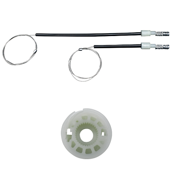 Ремкомплект стеклоподъемника (трос+ролик) Volkswagen Golf 5/Golf 5 Plus/Jetta 5 (зад. прав.) 777006