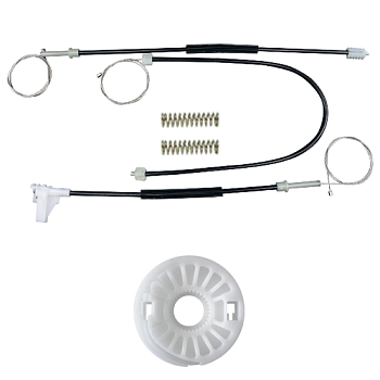 Ремкомплект стеклоподъемника (трос+ролик) Skoda Octavia A4 2005-2011 (перед. прав.) 777296