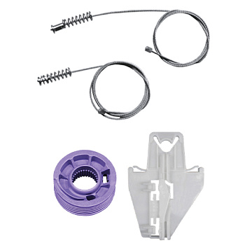 Ремкомплект стеклоподъемника Volkswagen Polo 4 (зад. прав.) 770125