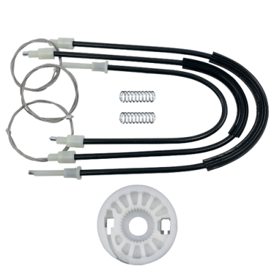 Ремкомплект стеклоподъемника (трос+ролик) Saab 9-3 (перед. лев.) 777138