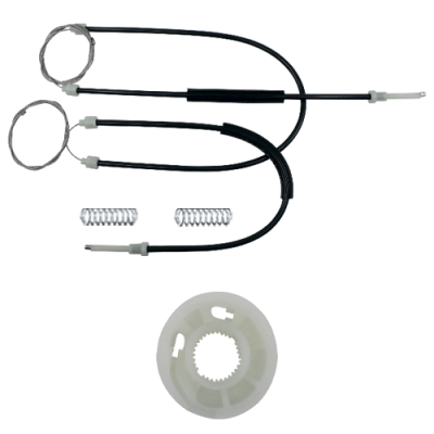 Ремкомплект стеклоподъемника (трос+ролик) BMW X3 E83 (перед. лев.) 777280