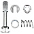 Ремкомплект личинки замка двери Audi A4 B5/Seat Leon/Toledo/Skoda Superb/VW B5 (3B0837167G) 770268