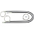 Комплект тросов ст-ка Ford Galaxy/Seat Alhambra/Volkswagen Sharan 1995-2010 (зад. лев./прав.) 771518