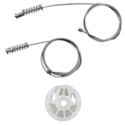 Ремкомплект стеклоподъемника (трос+ролик) Renault Clio 4/Renault Symbol (перед. прав.) 777264