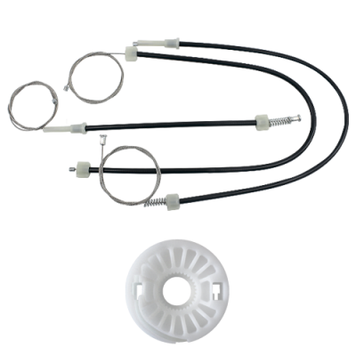 Ремкомплект стеклоподъемника (трос+ролик) Skoda Superb (перед. лев./прав.) 777319