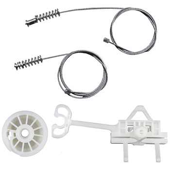 Ремкомплект стеклоподъемника Fiat Grande Punto (перед. лев.) 772032-1