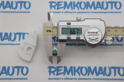 Обводной ролик стеклоподъёмника с клепкой 772284