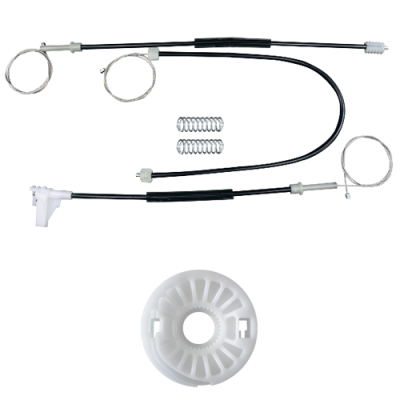 Ремкомплект стеклоподъемника (трос+ролик) Skoda Octavia A4 1996-2004 (перед. прав.) 777065