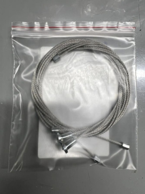 Комплект тросов стеклоподъёмника Volkswagen Tiguan 1 поколение 2007-2016 (перед. лев./прав.) 771657