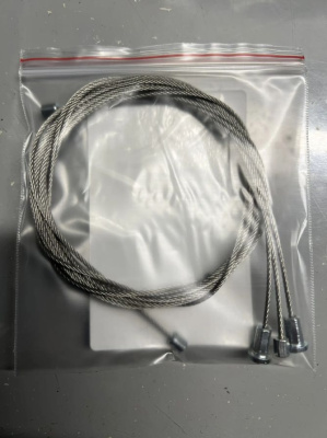 Комплект тросов стеклоподъёмника Kia Venga 1 покол. 2009-2018 (перед. лев./прав.) 777425